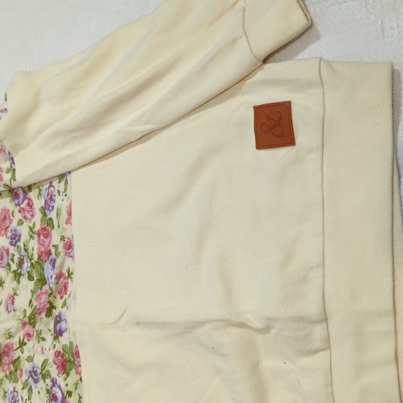 & Other Stories Cotton Floral Sweatshirt - Picture 3 of 5